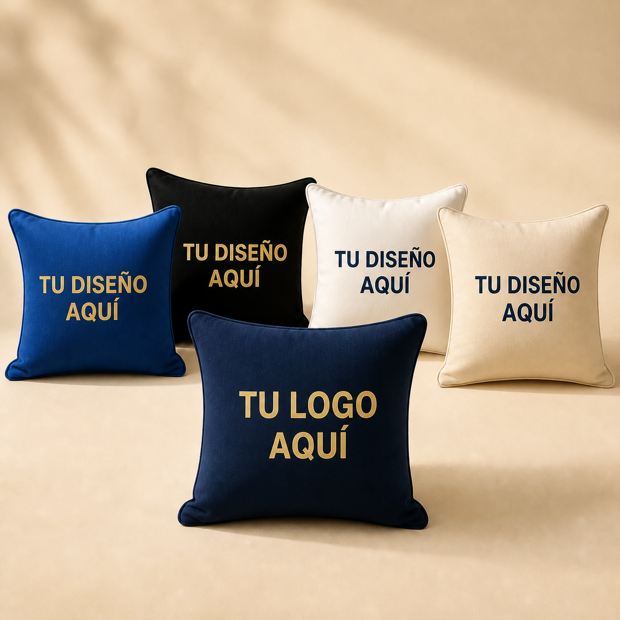 Custom cushions by Ola Creaciones