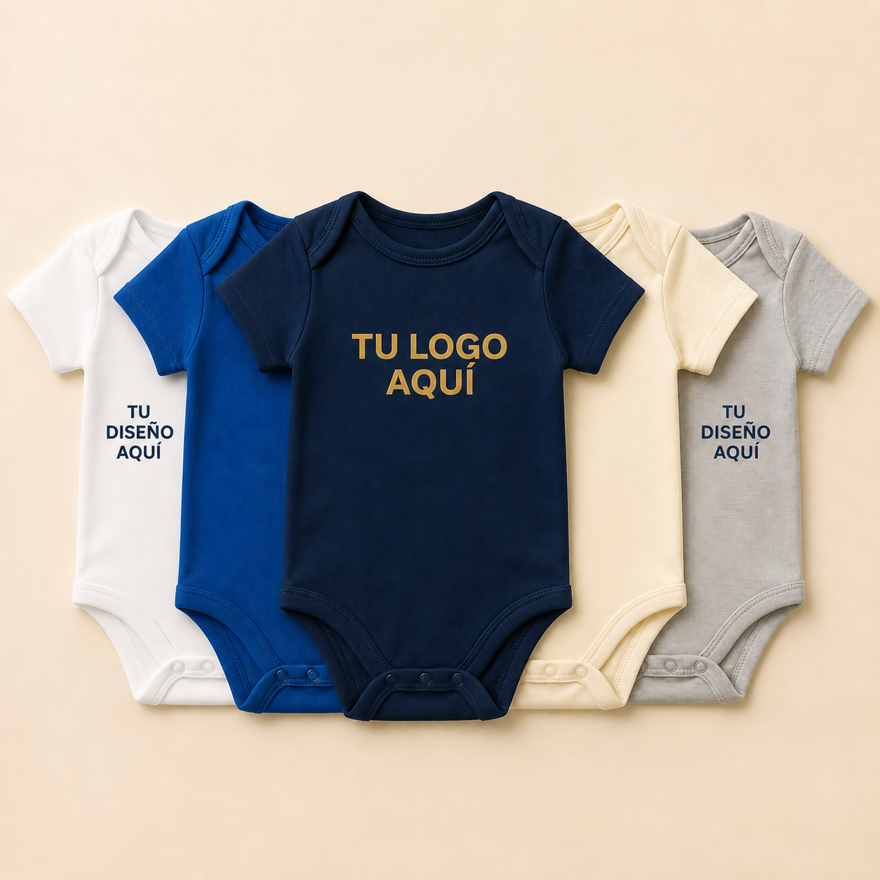 Custom baby bodysuits by Ola Creaciones