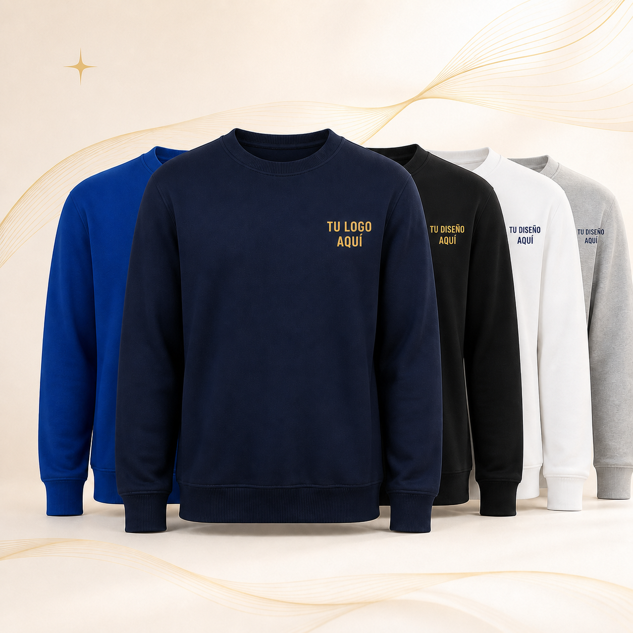 Custom crewneck sweatshirts by Ola Creaciones